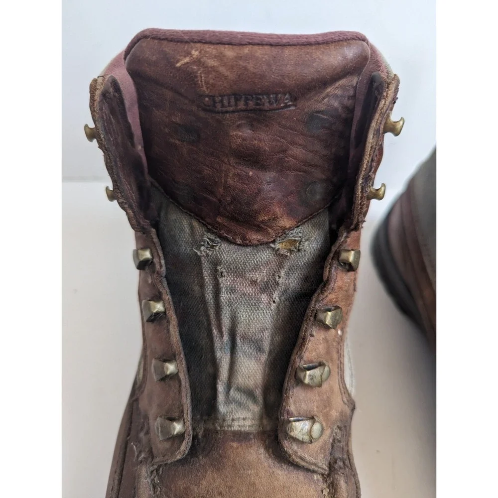 Chippewa discoloration scuffs